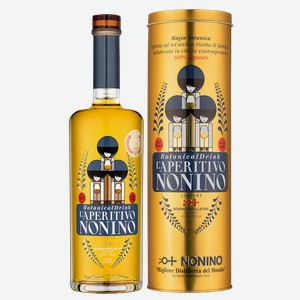 Ликер Nonino Botanical Drink в подарочной упаковке 0.7 л.