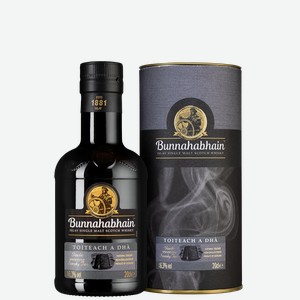 Виски Bunnahabhain Toiteach A Dha в подарочной упаковке, 0.2 л., 0.2 л.