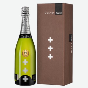Игристое вино Cava Mas Via Gran Reserva Brut, Mestres, 0.75 л.