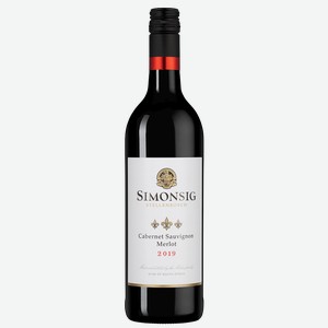 Вино Cabernet Sauvignon / Merlot, Simonsig, 0.75 л.