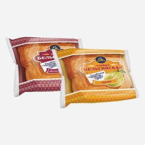 Слойка Бельгийская яблоко/корица, груша Каравай 70 г