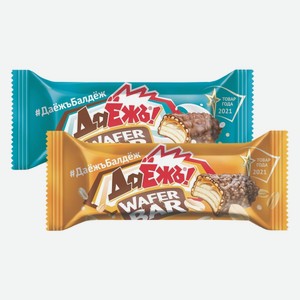 Вафельный батончик ДаЁжъ карамель, криспи, арахис/сливки 30 г