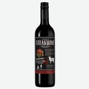 Вино Steakwine Cabernet Sauvignon, Penaflor, 0.75 л.