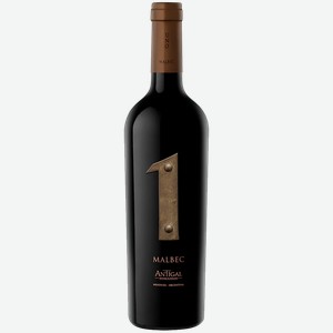 Вино Uno Malbec Mendoza Antigal 13.5% 0.75 л.