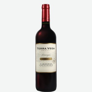 Вино Terra Vega Reserva Cabernet Sauvignon Colchagua Valley DO Luis Felipe Edwards 14% 0.75 л.