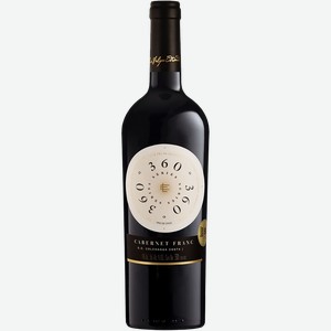 Вино 360° Cabernet Franc Colchagua Valley DO Luis Felipe Edwards 14% 0.75 л.