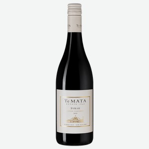 Вино Estate Vineyards Syrah, Te Mata, 0.75 л.