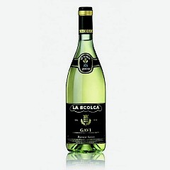 Вино ГАВИ ДЕ ГАВИ ЭТИКЕТА НЕРА ЛА СКОЛЬКА, белое, сухое, 12%, 0.75 л., Италия