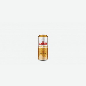 Пиво «Zlata Praha» Чехия св 4,7% ж/б 0,5л., 0,5, 4,7