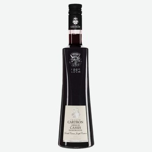 Ликер Creme de Cassis de Bourgogne, Joseph Cartron, 0.7 л.