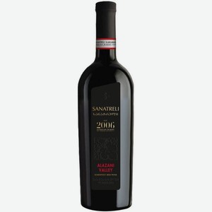 Вино Санатрели Алазанская Долина Красное Полусладкое 0.75л