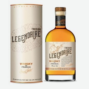 Виски ЛЕЖАНДЕР Бай Марсель Кабелье ПАЙ Коффре France Single Malt 0.5л