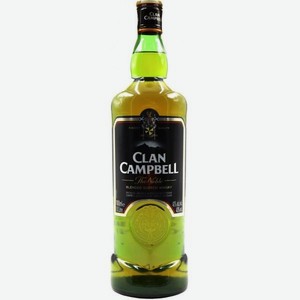 Виски КЛАН КЭМПБЕЛЛ Scotch Blended 1л
