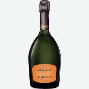 Просекко Каза Мартеллетти Миллезимато EXTRA DRY DOC Белое Сухое Вино Игристое 0.75л