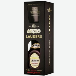 Виски Лаудерс 3 года SCOTCH BLENDED 0.35л