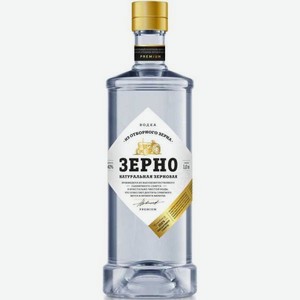 Водка Зерно Натуральная Зерновая 1л