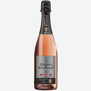 Креман де Бургонь Эксперт Клаб AOР BOURGOGN Вино Игристое Розовое Брют 0.75л