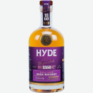 Виски ХАЙД №5 Бургунди Каск Финиш Irish Single Grain Whiskey 0.7л