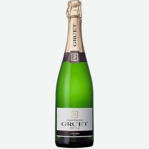 Шампанское Грует Селекшн CHAMPAGNE Белое Брют 0.75л