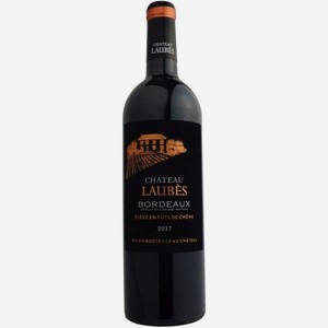 Вино Шато Лёбэз Элеве ан Фю де Шен AOP BORDEAUX Красное Сухое 0.75л