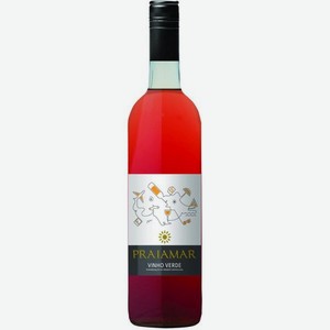 Вино Прайямар DOC VINHO VERDE MINHO Розовое Полусухое 0.75л