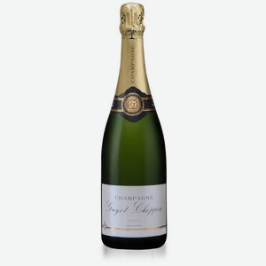 Шампань Гийо Шоппен CHAMPAGNE Вино Игристое Белое Брют 0.75л