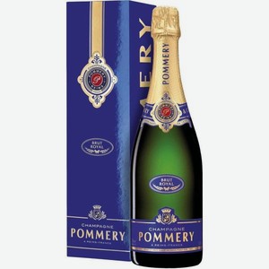 Шампань Поммери Рояль CHAMPAGN Вино Игристое Белое Брют 0.75л