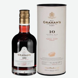 Портвейн Graham s 10 Year Old Tawny Port в подарочной упаковке, Graham`s, 0.2 л., 0.2 л.