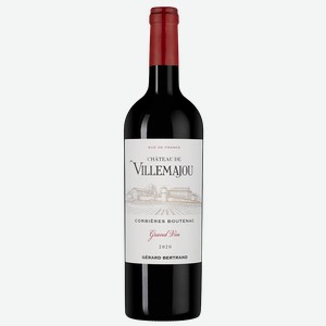 Вино Chateau de Villemajou Grand Vin Rouge, Gerard Bertrand, 0.75 л.