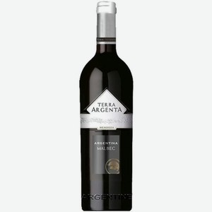 Вино Терра Аржента Мальбек MENDOZA Красное Сухое 0.75л
