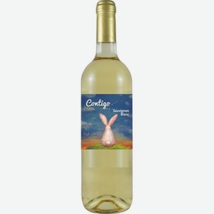 Вино Контиго Совиньон Блан DO JUMILLA Белое Сухое 0.75л