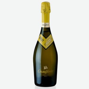 Казальфорте Спуманте Био Органик Вино Игристое Белое Брют 0.75л