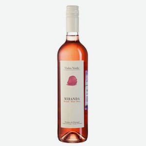 Вино МИРАНДА DOC VINHO VERDE Розовое Полусухое 0.75л