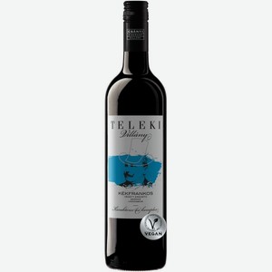 Вино Телеки Виллани Кекфранкош PDO VILLANY Красное Сухое 0.75л