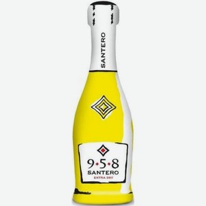 958 Сантеро EXTRA DRY Белое Брют Вино Игристое 0.2л