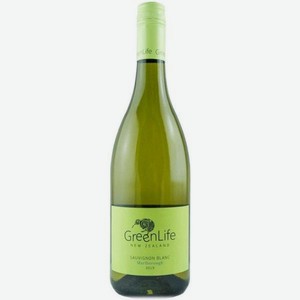 Вино Гринлайф Совиньон Блан MARLBOROUGH Белое Сухое 0.75л