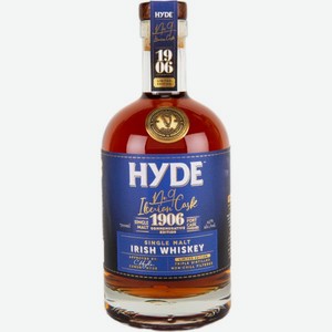 Виски ХАЙД №9 Порт Каск Финиш Irish Single Malt Whiskey 0.7л