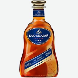 Коньяк Bakhchisaray 5 y.o. 40% 0.5 л.