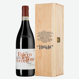 Вино Bricco dell  Uccellone в подарочной упаковке, Braida, 0.75 л.