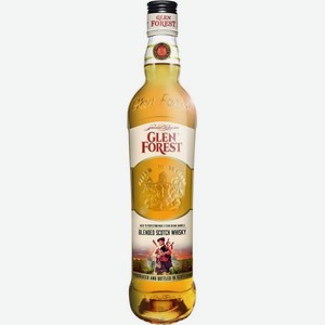 Виски Glen Forest купажированный 0.5 л, 3 года, 40%, Шотландия