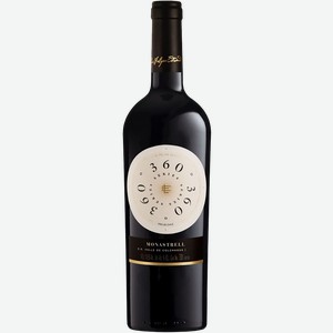 Вино 360° Monastrell Colchagua Valley DO Luis Felipe Edwards 14.5% 0.75 л.