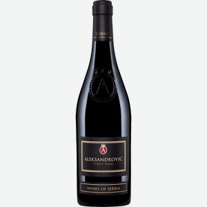 Вино Aleksandrovic Pinot Noir 13.5% 0.75 л.