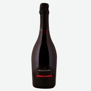 Игристое вино Мысхако Красное из Черного 0.75л
