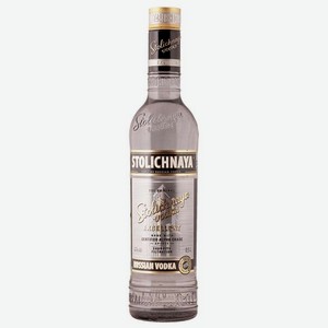 Водка Столичная Экселент 0.5л