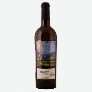 Вино Мускат Ркацители Агора 0.75л