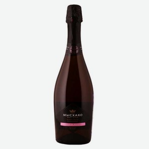 Игристое вино Мысхако Розовое из Красного 0.75л