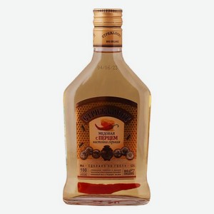 Настойки Стрижамент Медовая с перцем 0.25л