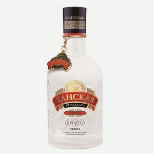 Водка Ханская Sneg Edition 40% 0,5л