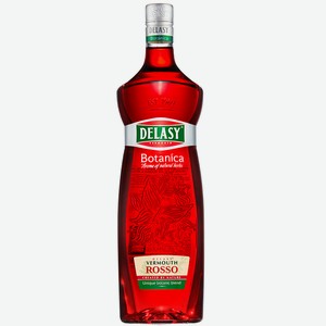 Напиток Вермут Деласи Красный сладкий аром. из вин. сырья 15% 1л
