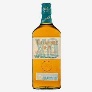 Виски Tullamore Dew Irish whiskey ХО Carribean Rum Cask Finish, Tullamore Dew Co., 0.7 л.
